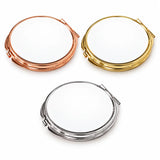 Sublimation Compact Mirrors - Large Round - Pack of 10