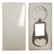 Schlüsselanhänger - 10 x Schlüsselanhänger aus Metall - FLASCHENÖFFNER - Rechteck