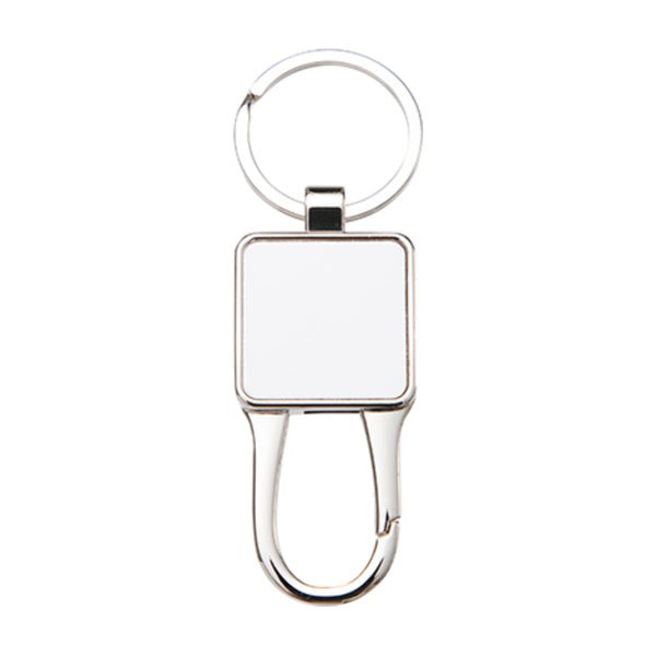 Schlüsselanhänger – 10 x Sublimations-Schlüsselring aus Metall – DANGLE Clip-Schlüsselring