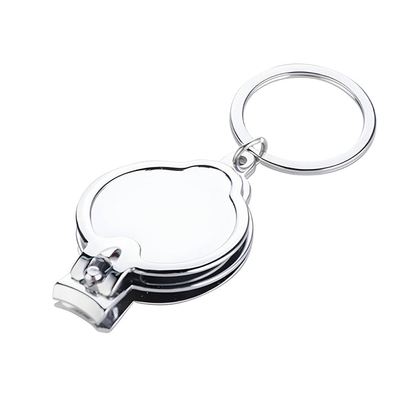 Porte-clés - Porte-clés en métal sublimation - Coupe-ongles/Ouvre-bouteille