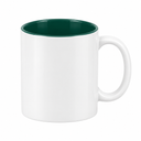 11oz Sublimation Mugs with Coloured Inner