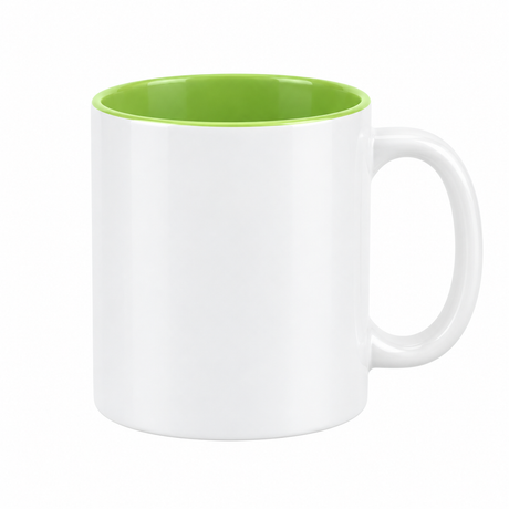 11oz Sublimation Mugs with Coloured Inner