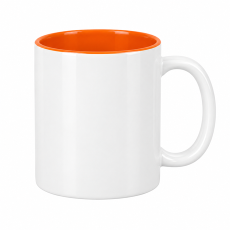11oz Sublimation Mugs with Coloured Inner