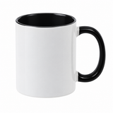 11oz Sublimation Mugs with Coloured Inner & Handle