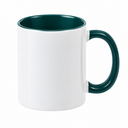 11oz Sublimation Mugs with Coloured Inner & Handle
