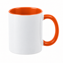 11oz Sublimation Mugs with Coloured Inner & Handle
