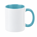 11oz Sublimation Mugs with Coloured Inner & Handle