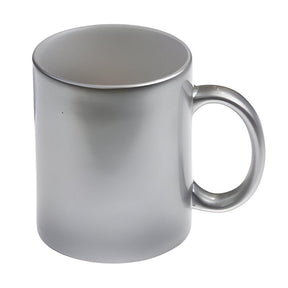 11oz Sublimation Sparkling Silver Mugs, pack of 36