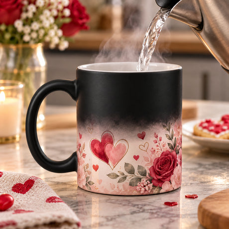11oz Sublimation Colour-Changing Mugs - Black - Pack of 48