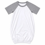 Sublimation Baby Nightwear - Raglan Sleeves - Pack of 5