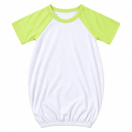 Apparel - Lot de 10 x Chemise de Nuit Bébé - Manches Longues - Raglan - NOIR