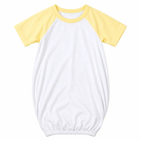 Apparel - Lot de 10 x Chemise de Nuit Bébé - Manches Longues - Raglan - NOIR