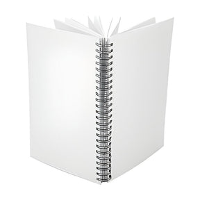 Notebook - A5 Wiro Notebook - FABRIC - Longforte Trading Ltd