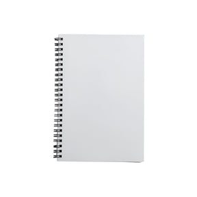 A6 Sublimation Spiral Notebook with PET Cover, Long Side Binding