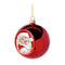 Ornamente - Weihnachtskugel mit bedruckbarem Einsatz - Rot