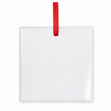 Sublimation Glass Ornaments - Square