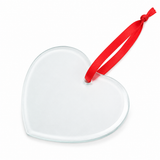 Sublimation Glass Ornaments - Heart