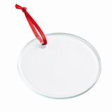 Sublimation Glass Ornaments - Round