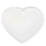 [PRE-ORDER] Pack of 10 x Ceramic Sublimation Hanging Ornaments - Heart