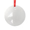 FULL CARTON - (100 PCS) MDF Hanging Ornament - 5cm x 5cm - Round