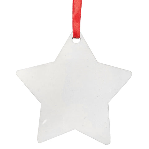 FULL CARTON - (100 PIECES) MDF Hanging Ornament - Star