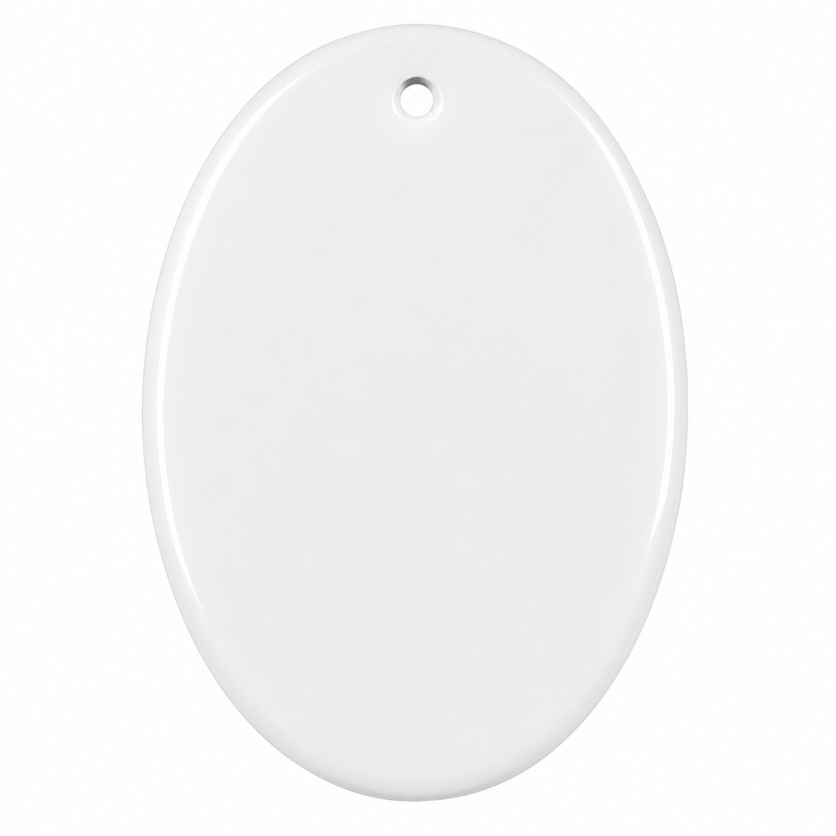 Ceramic Sublimation Hanging Ornaments - Oval