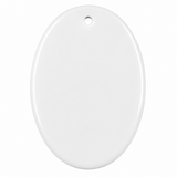 Ceramic Sublimation Hanging Ornaments - Oval