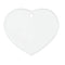 Ornament - POLYMER - 10 x Double-Sided Heart - MATT FINISH - Longforte Trading Ltd