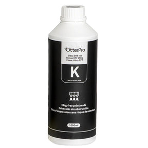 Black OtterPro Ultra DTF Ink, 1000ml