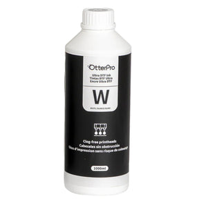 White OtterPro Ultra DTF Ink, 1000ml