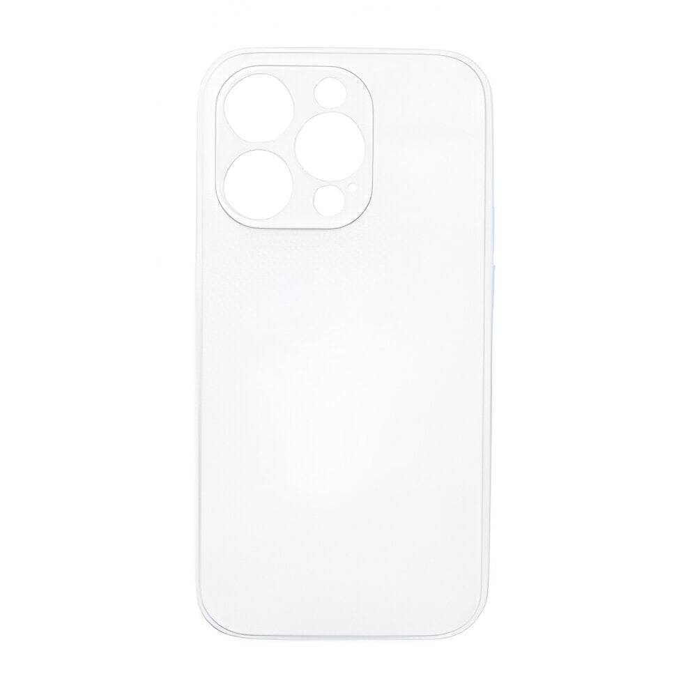 Phone Case - Plastic -  iPhone 14 Pro - White