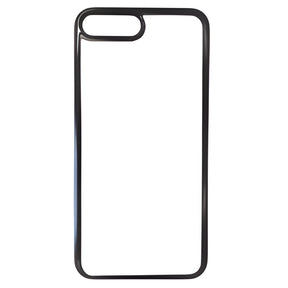 Black iPhone 7 Plus/ 8 Plus Sublimation Phone Case, Plastic