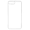 Coque de téléphone - Plastique - iPhone 7 Plus/ 8 Plus - Blanc
