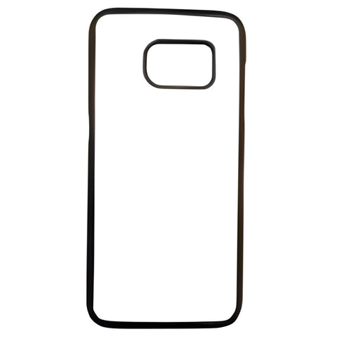 Handyhülle - Kunststoff - Samsung Galaxy S7 Edge - Schwarz
