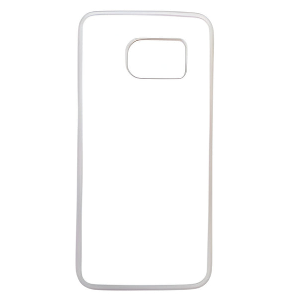 Handyhülle - Kunststoff - Samsung Galaxy S7 Edge - Weiß