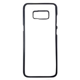 Black Samsung Galaxy S8 Sublimation Phone Case, Plastic