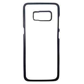 Black Samsung Galaxy S8 Plus Sublimation Phone Case, Plastic