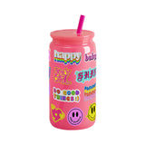 16oz Plastic Tumbler For UV DTF & Vinyl