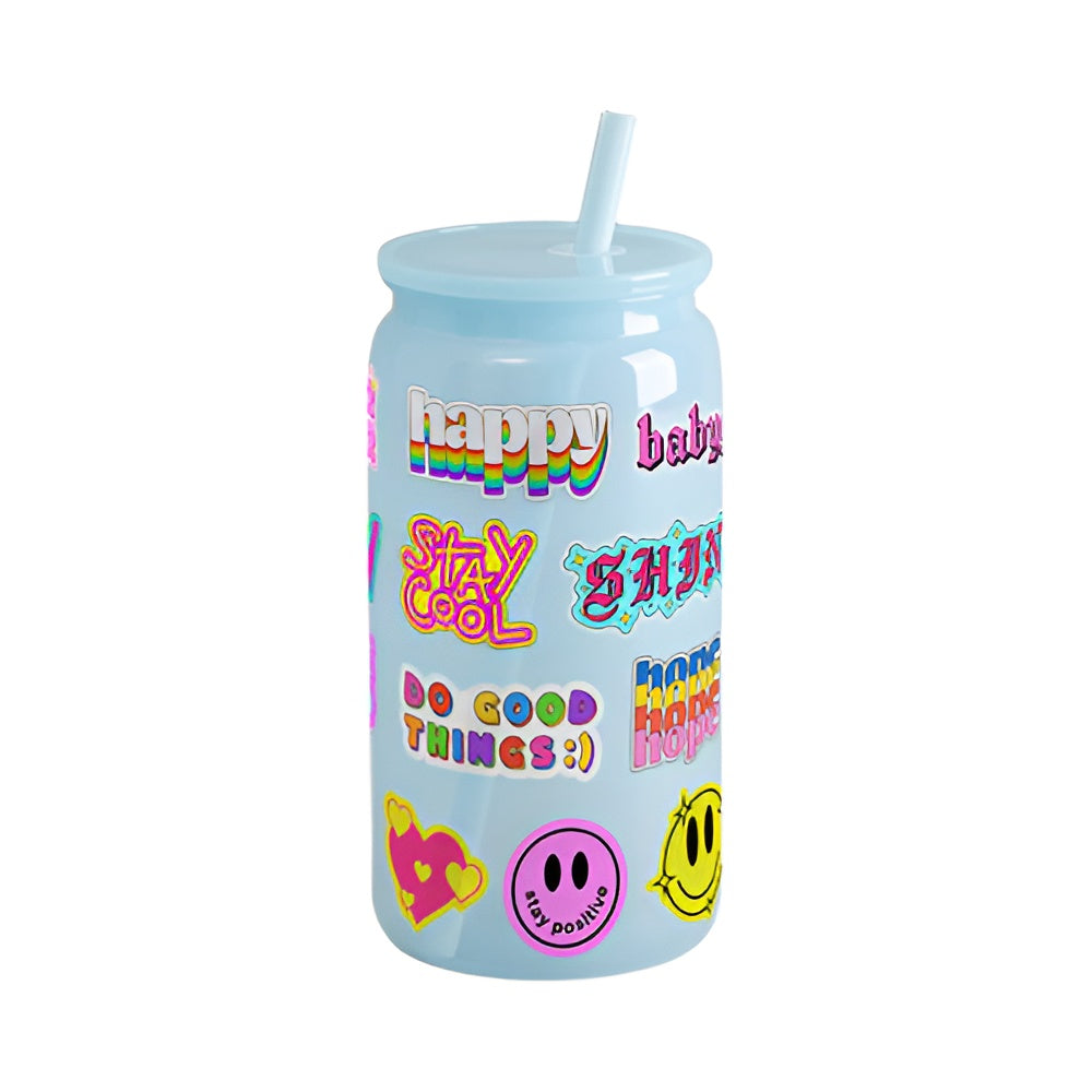 16oz Plastic Tumbler For UV DTF & Vinyl