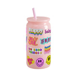 16oz Plastic Tumbler For UV DTF & Vinyl