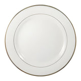 10" Ceramic Sublimation Plates with Gold Rim, pack of 6