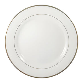 10" Ceramic Sublimation Plates with Gold Rim, pack of 6