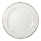 Plates - Ceramic - 6 x 10in Plates With Gold Rim