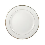8" Ceramic Sublimation Plates with Gold Rim, pack of 6