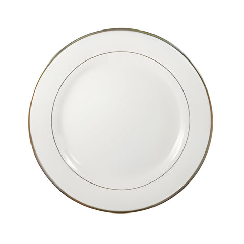 Plates - Ceramic - 6 x 8in Plates With Gold Rim