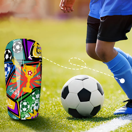 Sublimation Child Football Shinpads