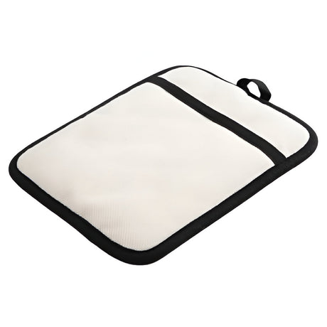Tapis/support de pot en lin de qualité supérieure - 19,5 cm x 19,5 cm