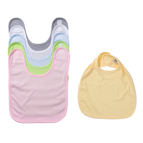Sublimation Baby Bib with Velcro - Premium - Pink