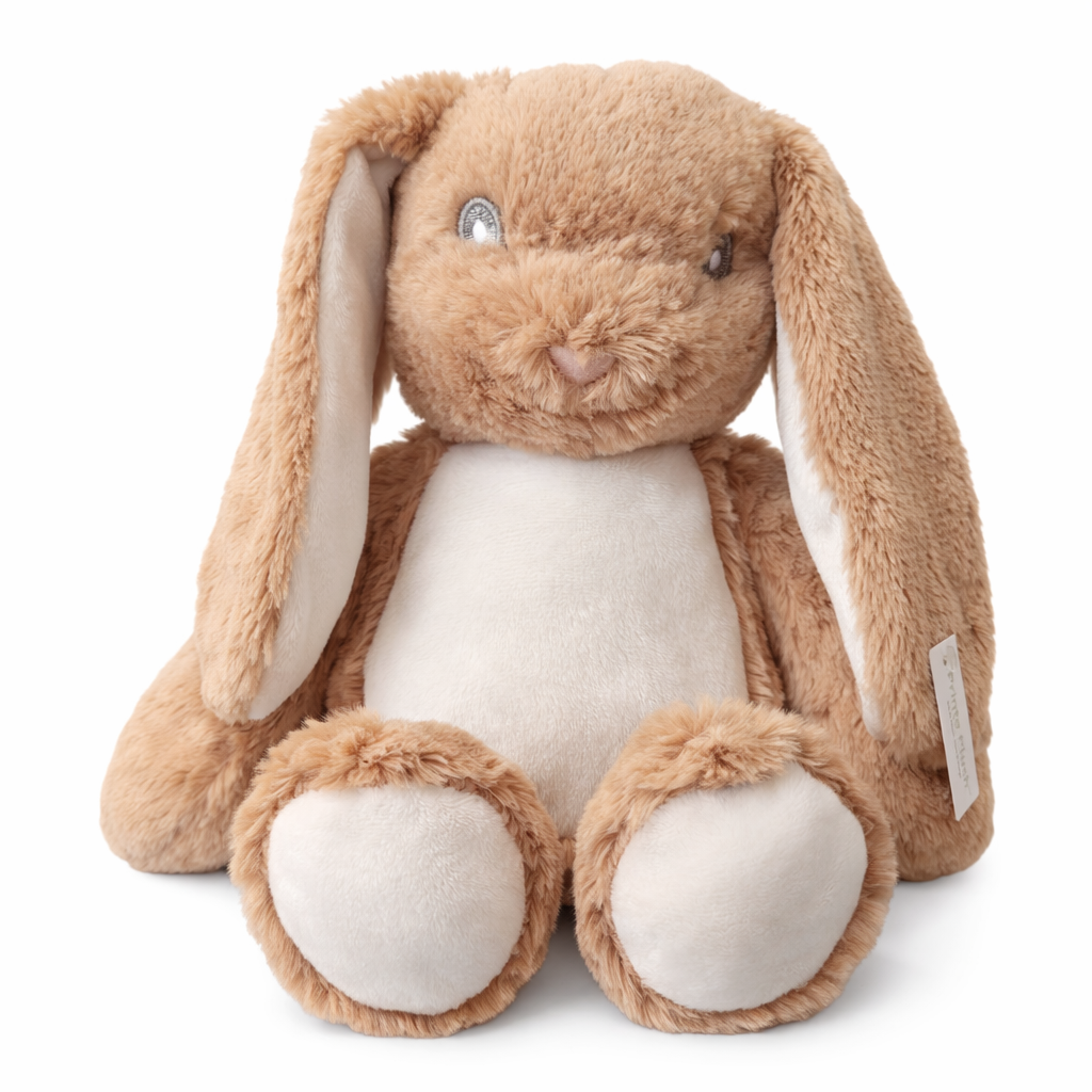 Peluches - Ours en peluche crème avec t-shirt imprimable