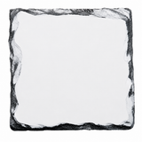 9cm Sublimation Photo Slate Coaster - Square - Glossy Finish